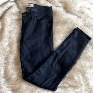 Paige denim indigo dark skinny leg